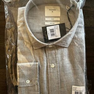 NWT Billy Reid Cedar Shirt - Cotton/Wool